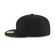 Detroit Tigers  Basic Black on Black 59FIFTY Fitted Hat