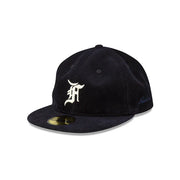 Fear Of God  Essentials Corduroy Navy 59FIFTY Fitted