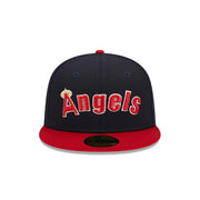 Los Angeles Angels Retro Jersey Script 59FIFTY Fitted