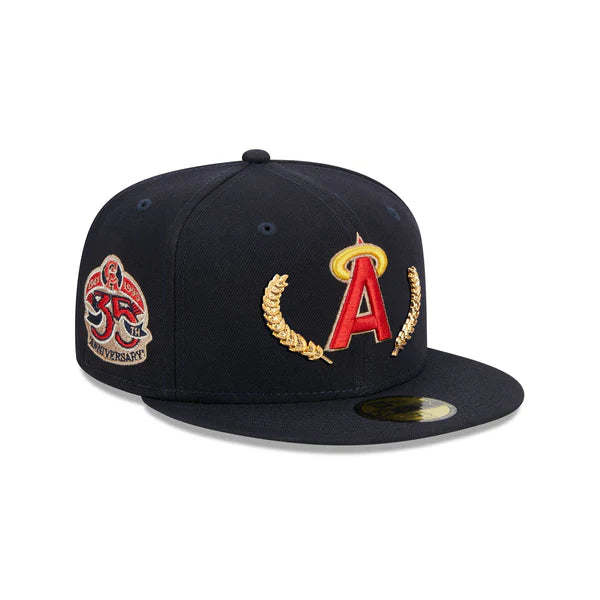 Los Angeles Angels Gold Leaf 59FIFTY Fitted