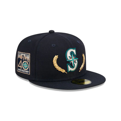 Seattle Mariners Gold Leaf 59FIFTY Fitted