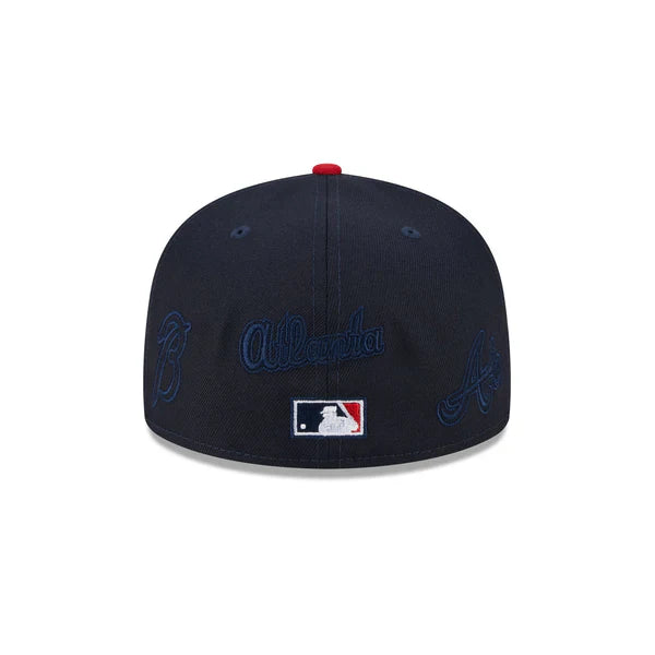 Atlanta Braves Multi Logo 59FIFTY Fitted