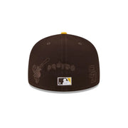 San Diego Padres Multi Logo 59FIFTY Fitted