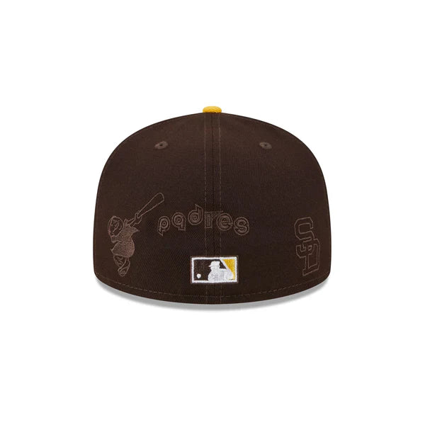 San Diego Padres Multi Logo 59FIFTY Fitted