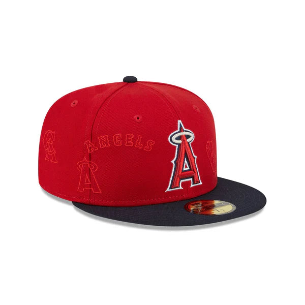 Los Angeles Angels Multi Logo 59FIFTY Fitted