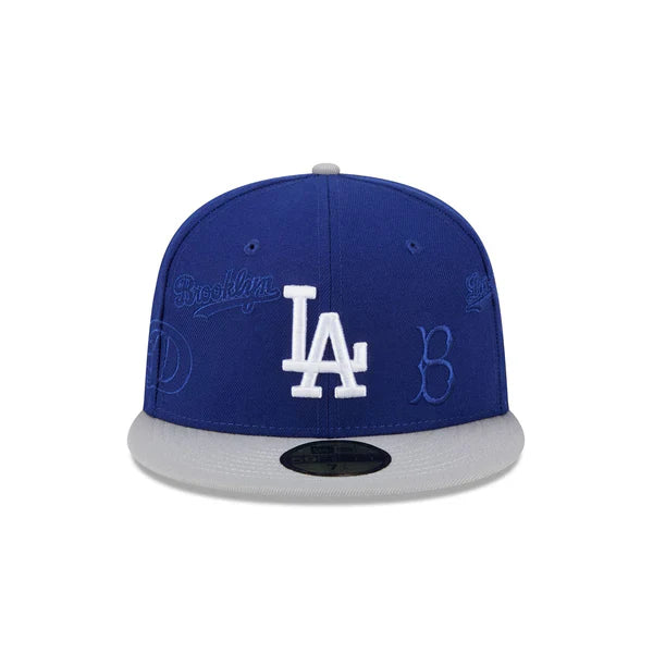 Los Angeles Dodgers Multi Logo 59FIFTY Fitted