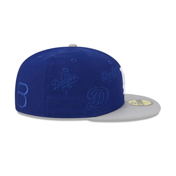 Los Angeles Dodgers Multi Logo 59FIFTY Fitted