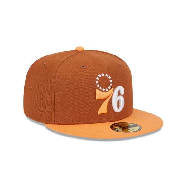 Philadelphia 76ers  Color Pack Earthy Brown 59FIFTY Fitted