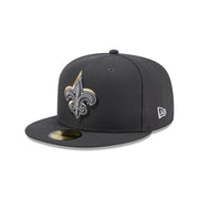 New Orleans Saints  2024 Draft Gray 59FIFTY Fitted