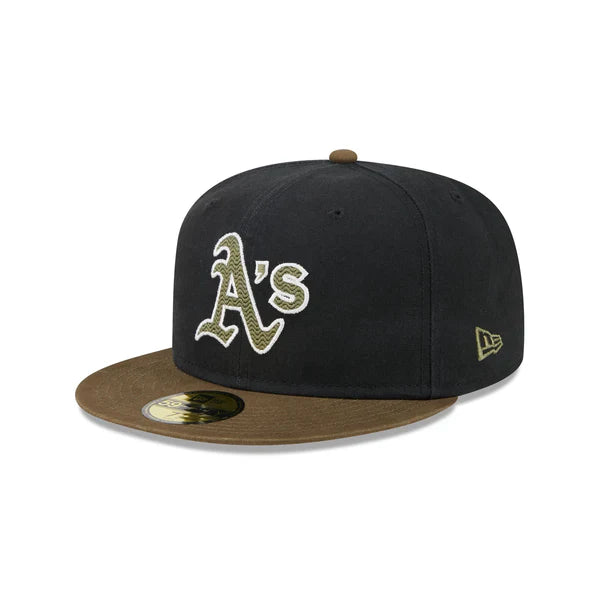 Oakland Athletics  Quilted Logo 59FIFTY Fitted