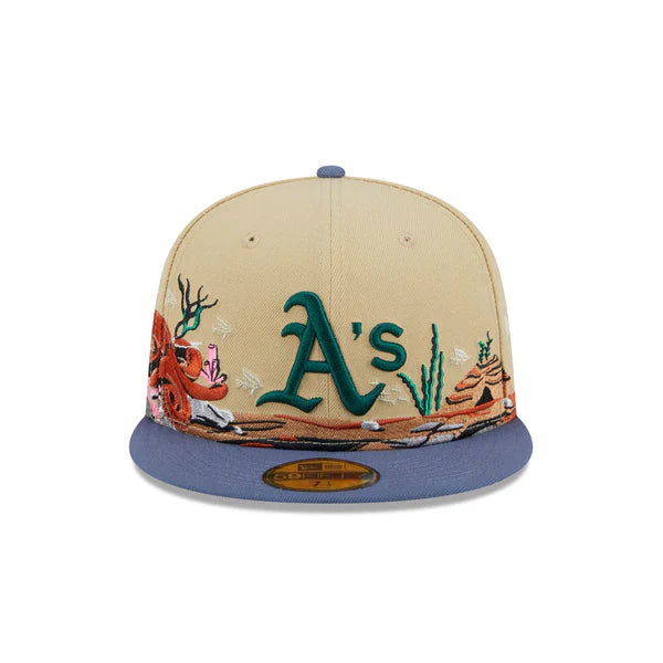 Oakland Athletics  Team Landscape 59FIFTY Fitted