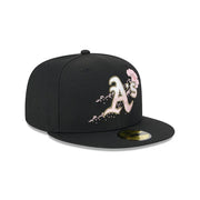 Oakland Athletics  Dotted Floral 59FIFTY Fitted