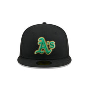 Oakland Athletics Metallic Green Pop 59FIFTY Fitted