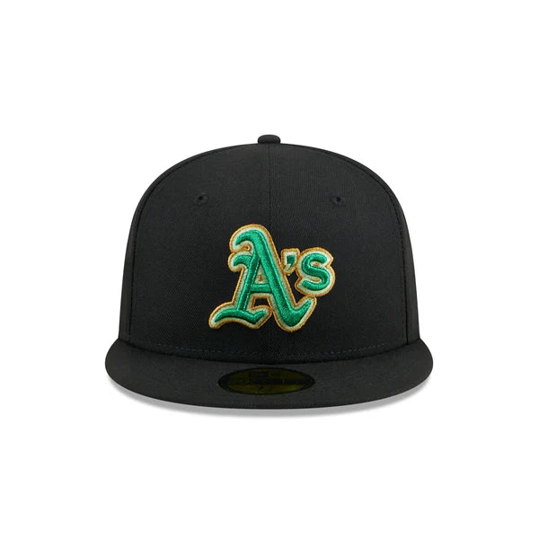 Oakland Athletics Metallic Green Pop 59FIFTY Fitted