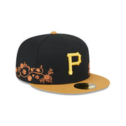 Pittsburgh Pirates Floral Vine 59FIFTY Fitted