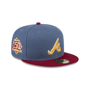 Atlanta Braves Deep Blue 59FIFTY Fitted