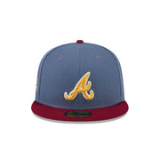Atlanta Braves Deep Blue 59FIFTY Fitted