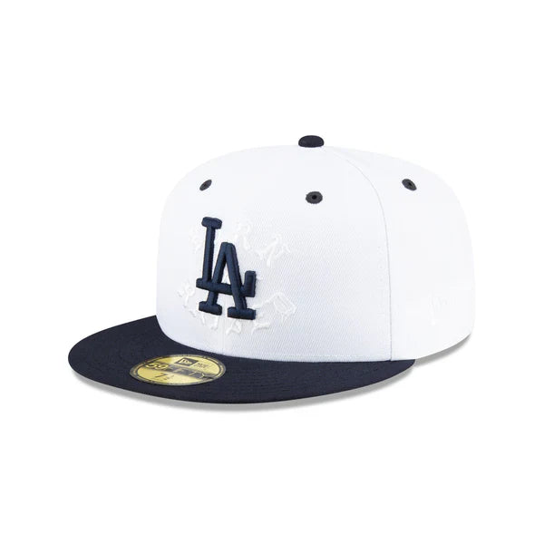 Los Angeles Dodgers  Born X Raised White 59FIFTY Fitted