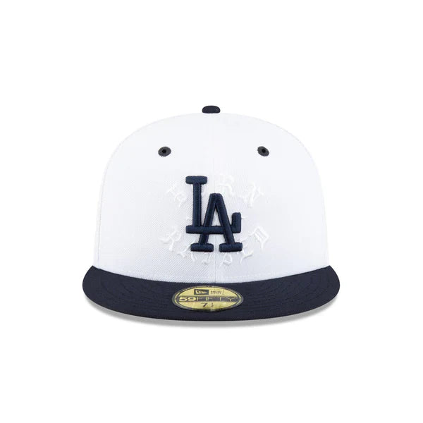 Los Angeles Dodgers  Born X Raised White 59FIFTY Fitted