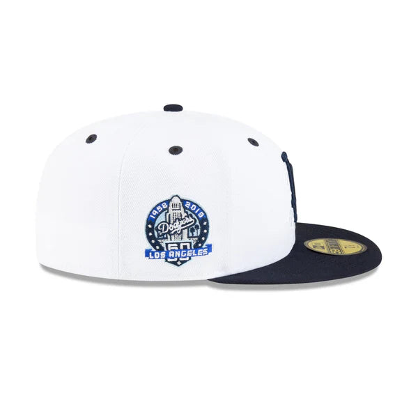 Los Angeles Dodgers  Born X Raised White 59FIFTY Fitted