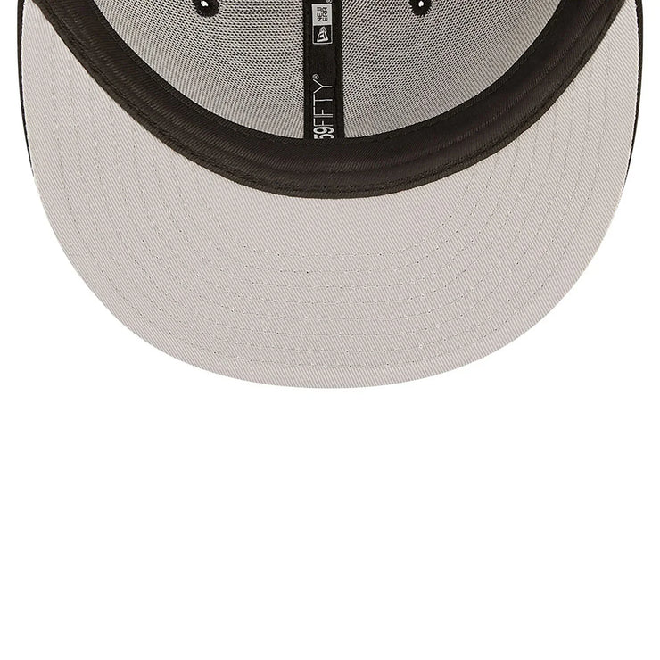 Chicago White Sox Heart Side Patch Fitted Black