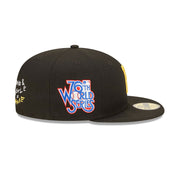 Pittsburgh Pirates Heart Side Patch Fitted Black
